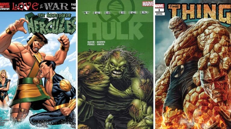 Top 10 muscular heroes from marvel comics