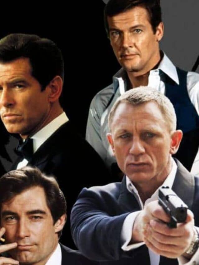 James Bond Actors And Their Successful Career As Bond GoBookMart