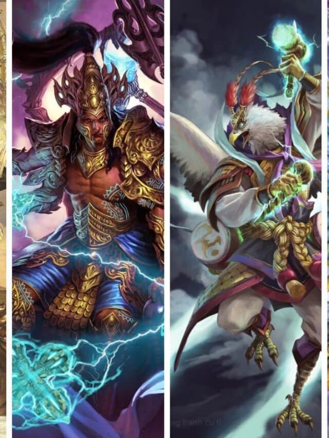 Thunder Gods from different Mythology