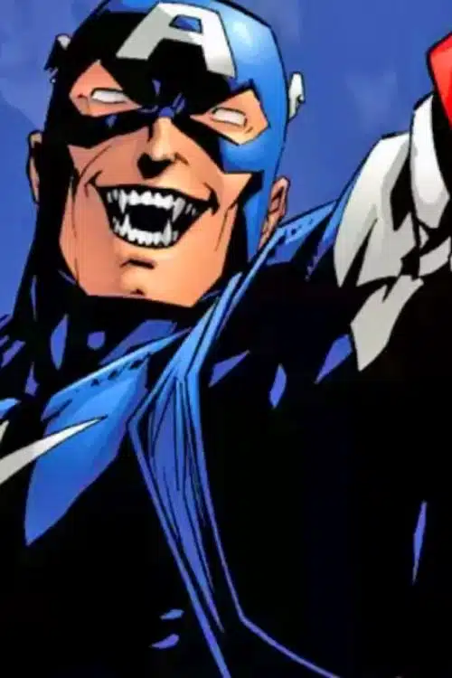 10 Most Powerful Versions of Captain America - Vampire Captain America
