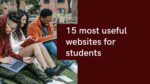 15 most useful websites for students