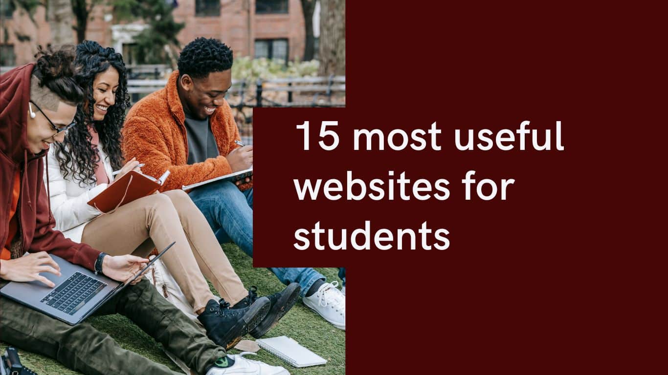 15 most useful websites for students