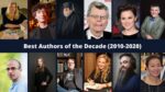 Best Authors of the Decade 2010 2020 1