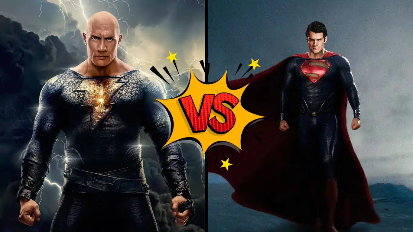 DC Characters who will Make Deadly Antagonist and Protagonist Combination in Movies - Black Adam and Superman