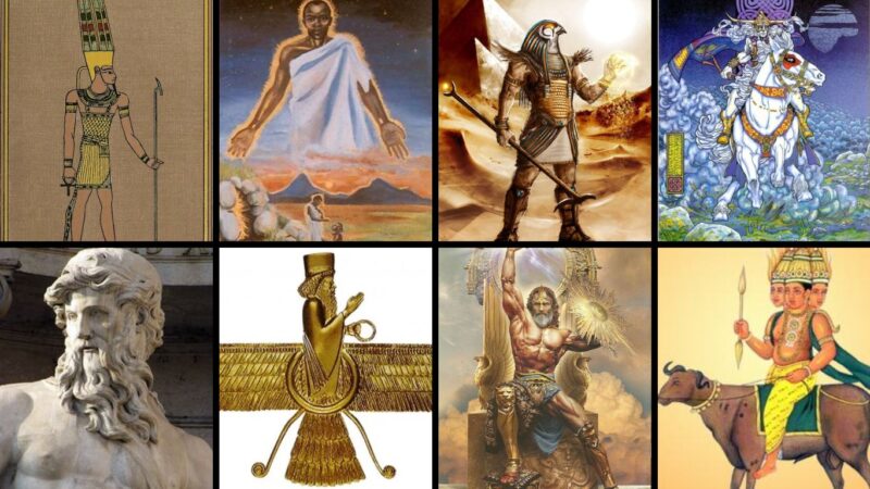 Sky Deities from Different Mythology