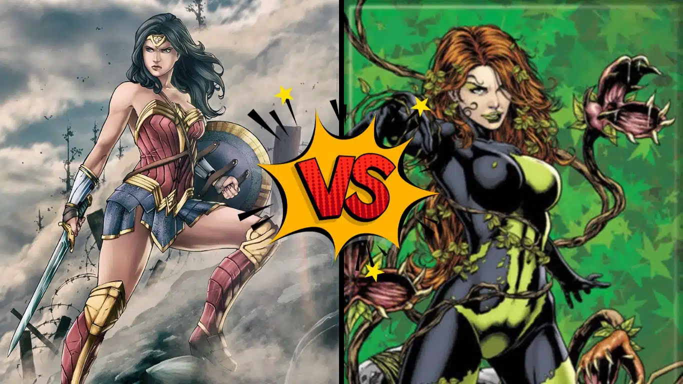 DC Characters who will Make Deadly Antagonist and Protagonist Combination in Movies - Wonder Woman and Poison Ivy