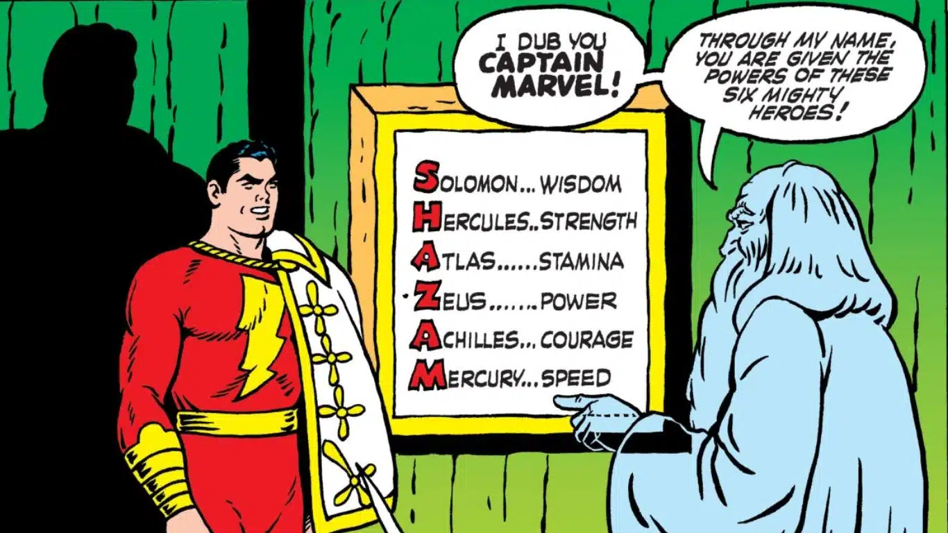 6 Powers of Shazam Derived From His Name