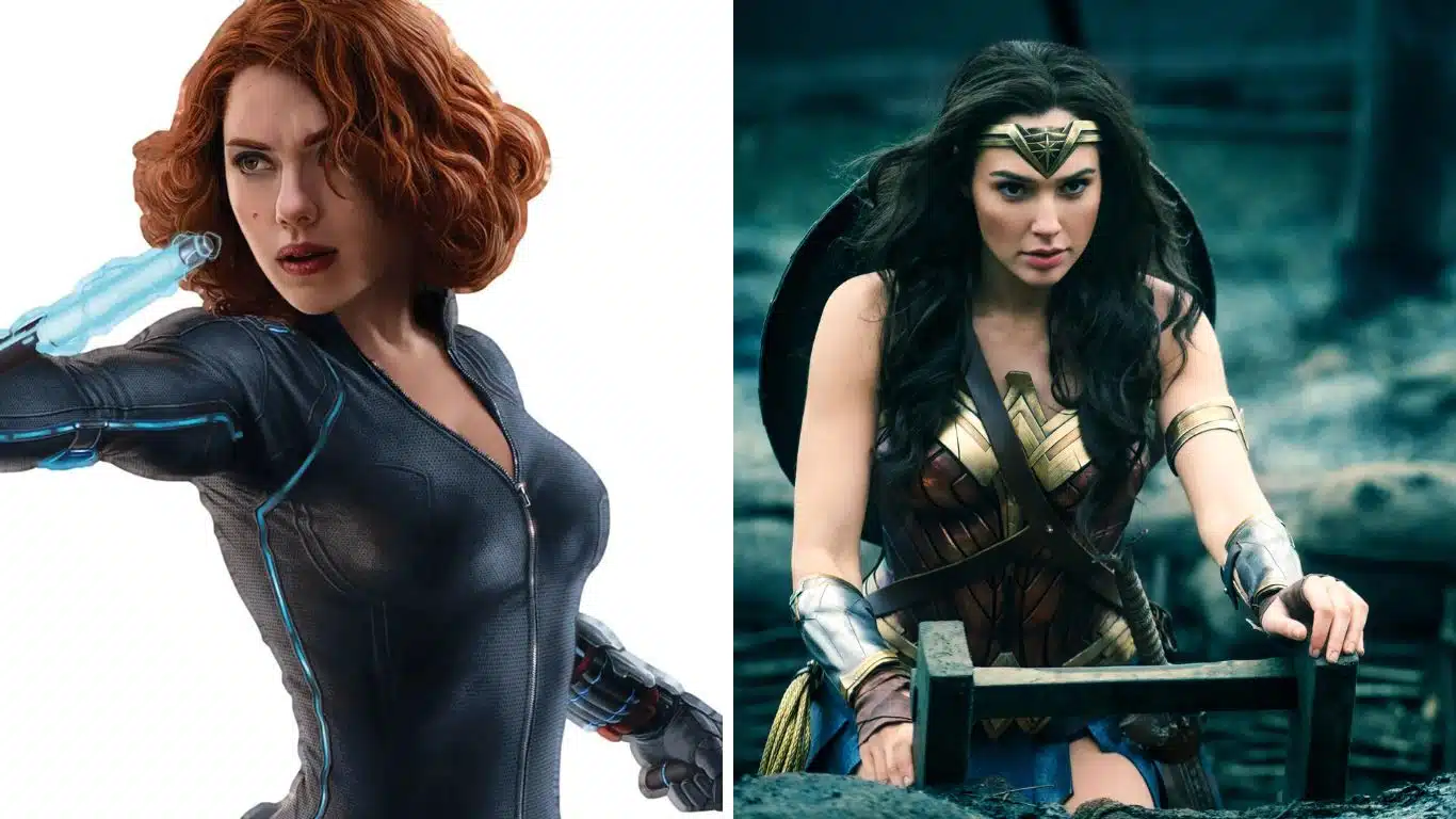 What If Marvel Superheroes Get Powers of DC Superheroes - Black Widow and Wonder Woman