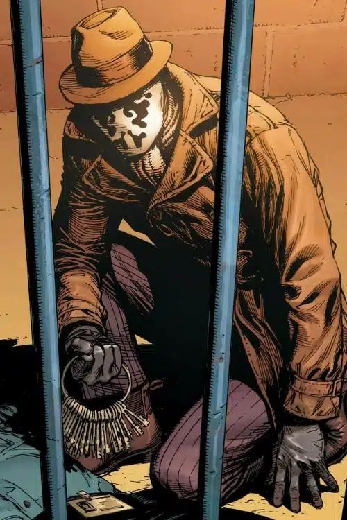 10 Superheroes Without Any Godly Power - Rorschach