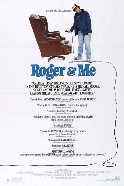Las 10 mejores películas documentales de todos los tiempos que debes ver - Roger & Me (1989)