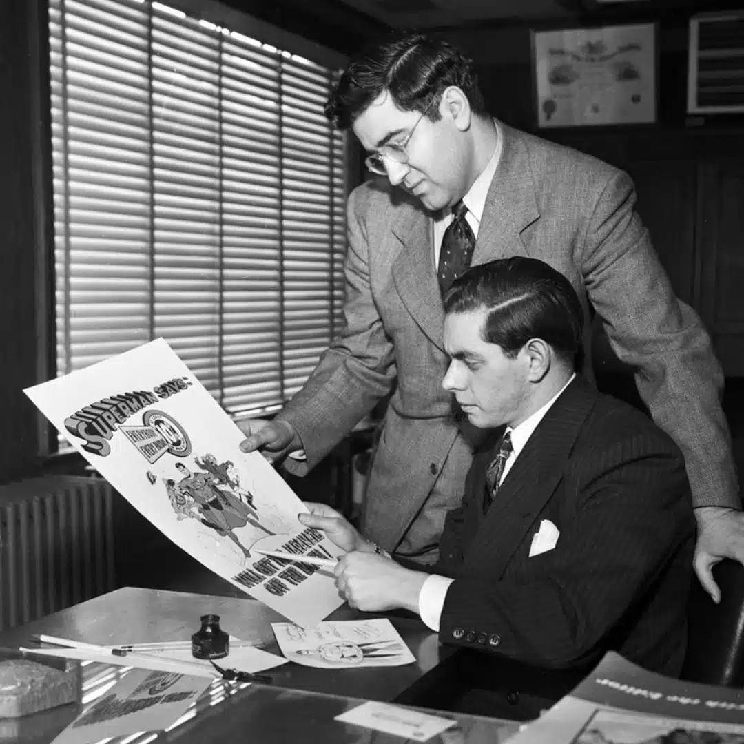 15 Most Legendary Creators In Comic Book History - Jerry Siegel and Joe Shuster