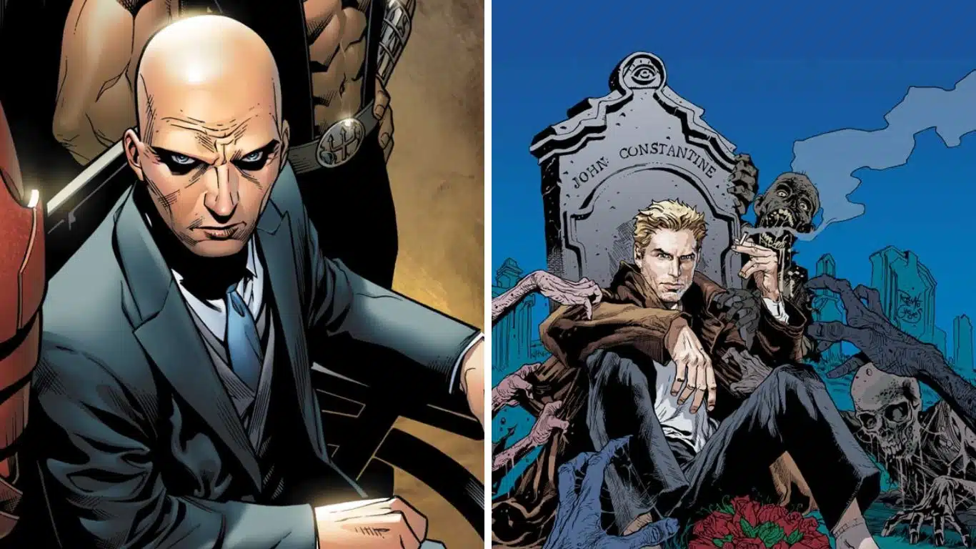 Professor X and John Constantine