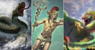 Snake Gods from Different Mythologies