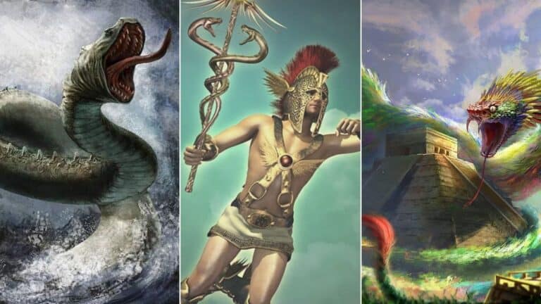 Snake Gods from Different Mythologies