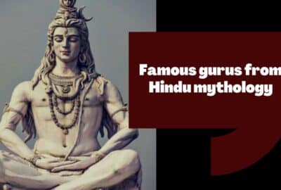 famous gurus from Hindu mythology