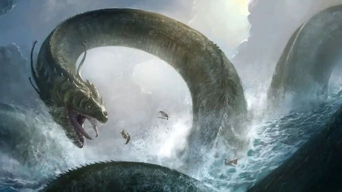 Serpent Jörmungandr - Norse Mythology