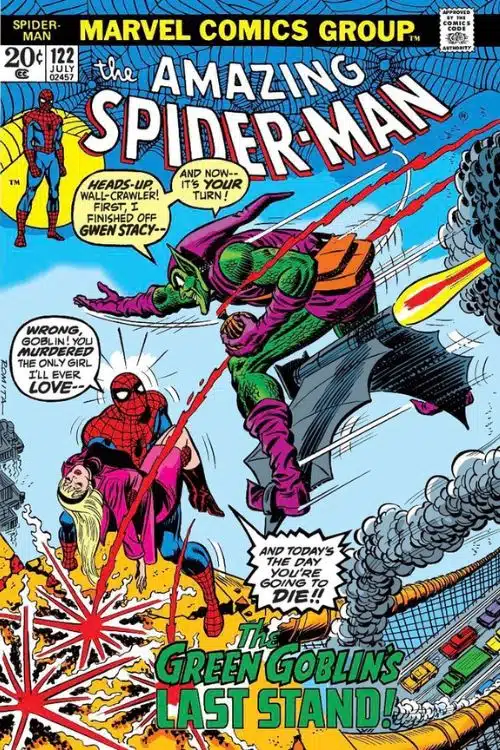 5 Spiderman Comics Stories with Sad Ending - The Night Gwen Stacy Died