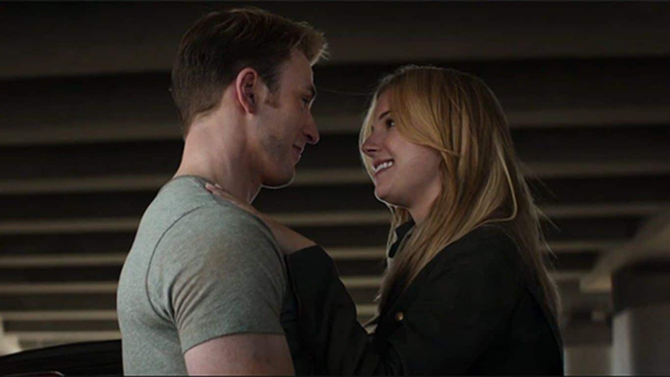 Captain America and Sharon Carter