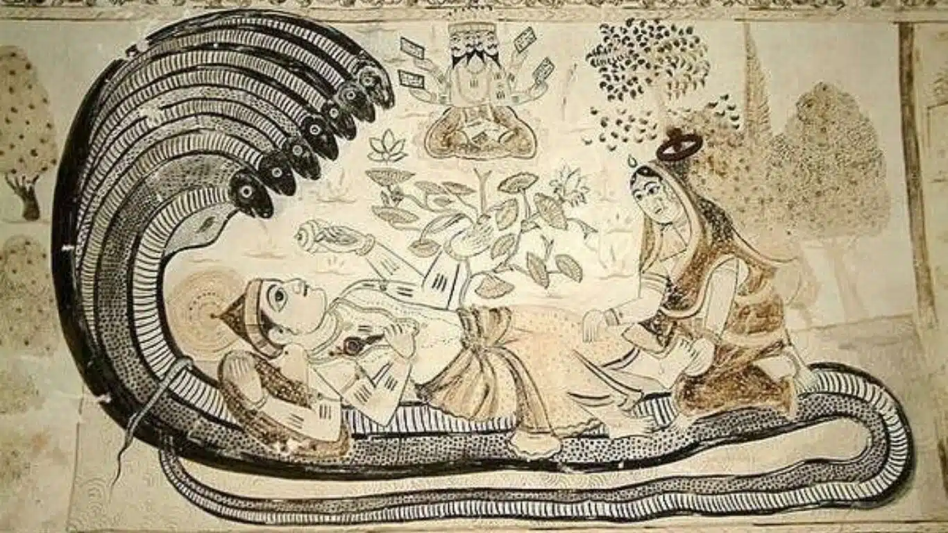 Importance of Snakes in Indian Mythology - Adishesha (Sheshanaga)