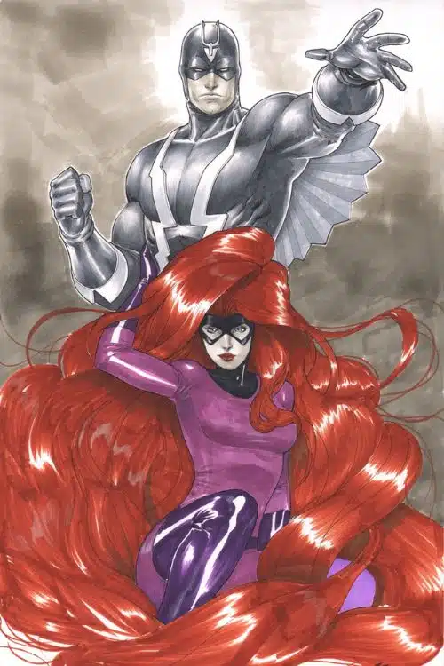 10 Longest-Running Relationships in Marvel Comics - Black Bolt and Medusa