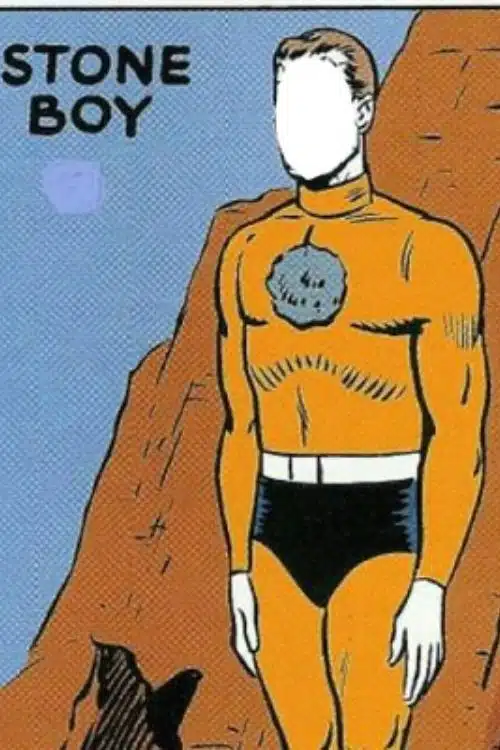10 Most Annoying Superheroes in DC Comics - Stone Boy