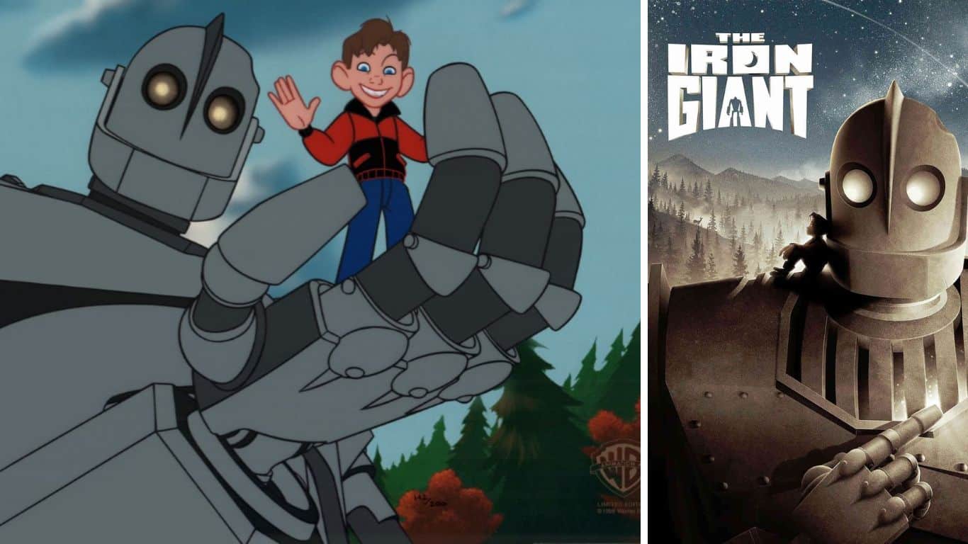 10 best animated movies for adults - The Iron Giant (1999)