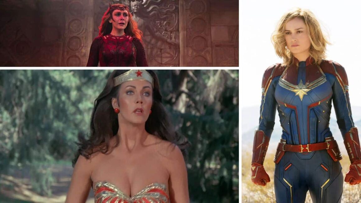 Evolution of Female Superheroes
