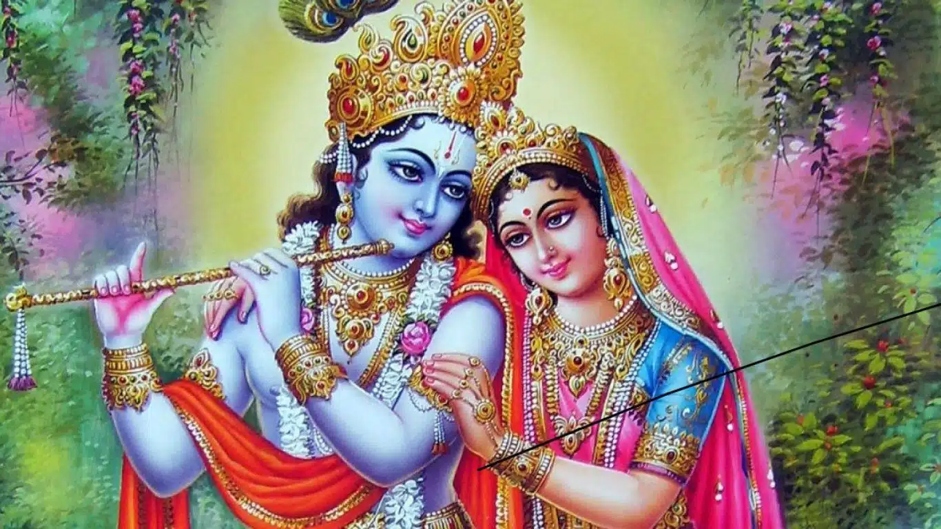 Best Love Stories From Different Mythologies - Krishna and Radha from Hindu mythology