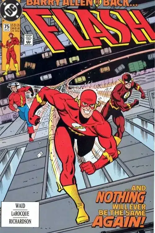 10 Best Comic Book Series of DC Comics - The Flash: The Return of Barry Allen