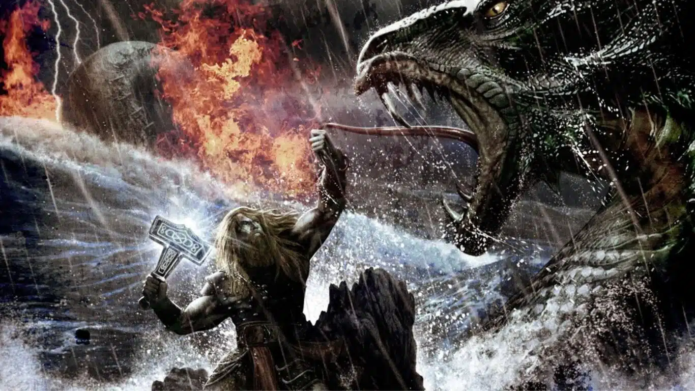 Top 10 Deadly Fights From Different Mythologies - Thor vs Jörmungandr