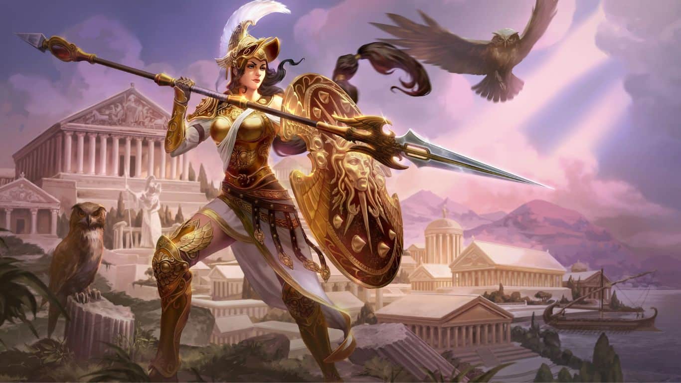 10 Most Important Females In Greek Mythology - Athena