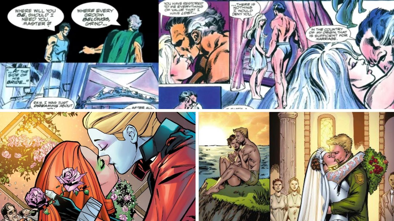 10 Best Villain Weddings In DC Comics