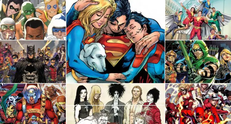 10 Greatest Families In DC Comics