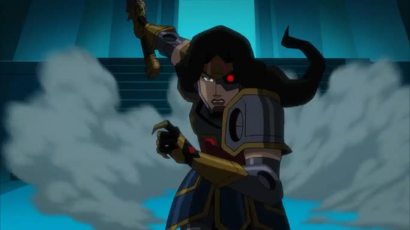 Wonder Woman as a cyborg