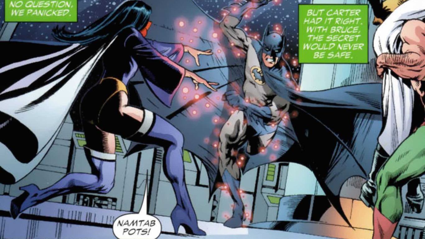 Zatanna and Others Erase Batman’s Memory