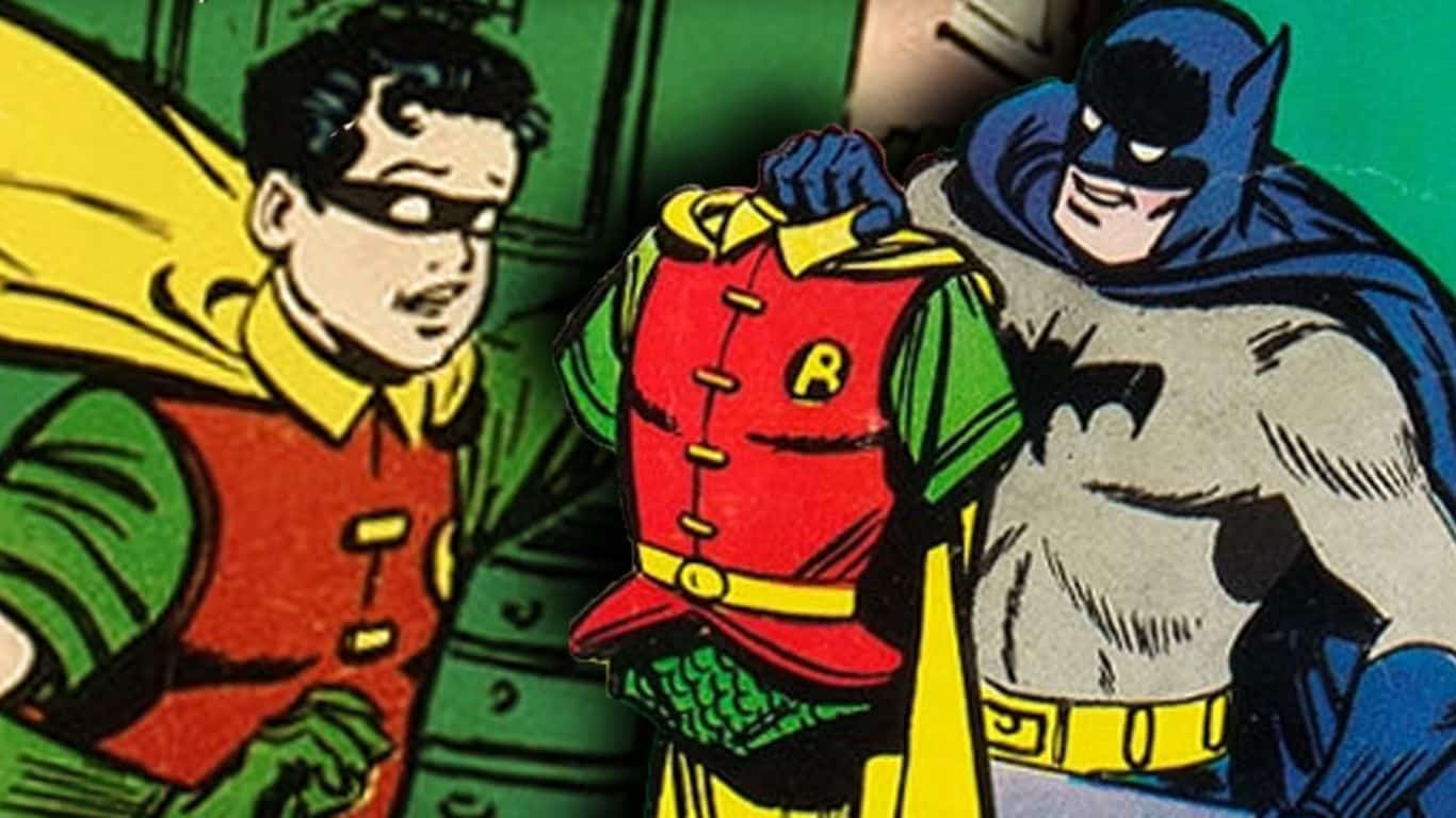 Robin Disguising Himself as Bruce Wayne