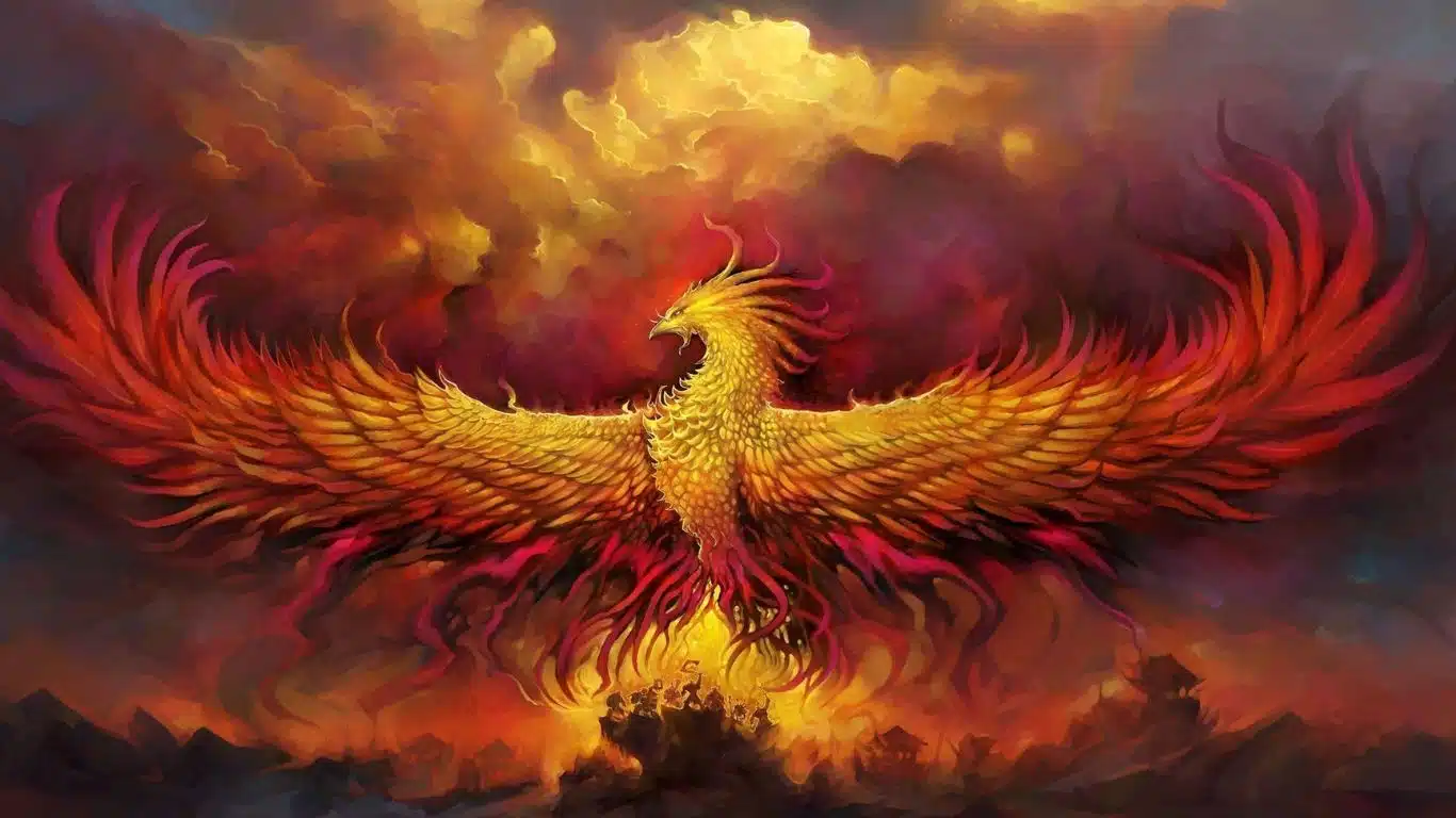Mythical Creatures with Wings - Phoenix