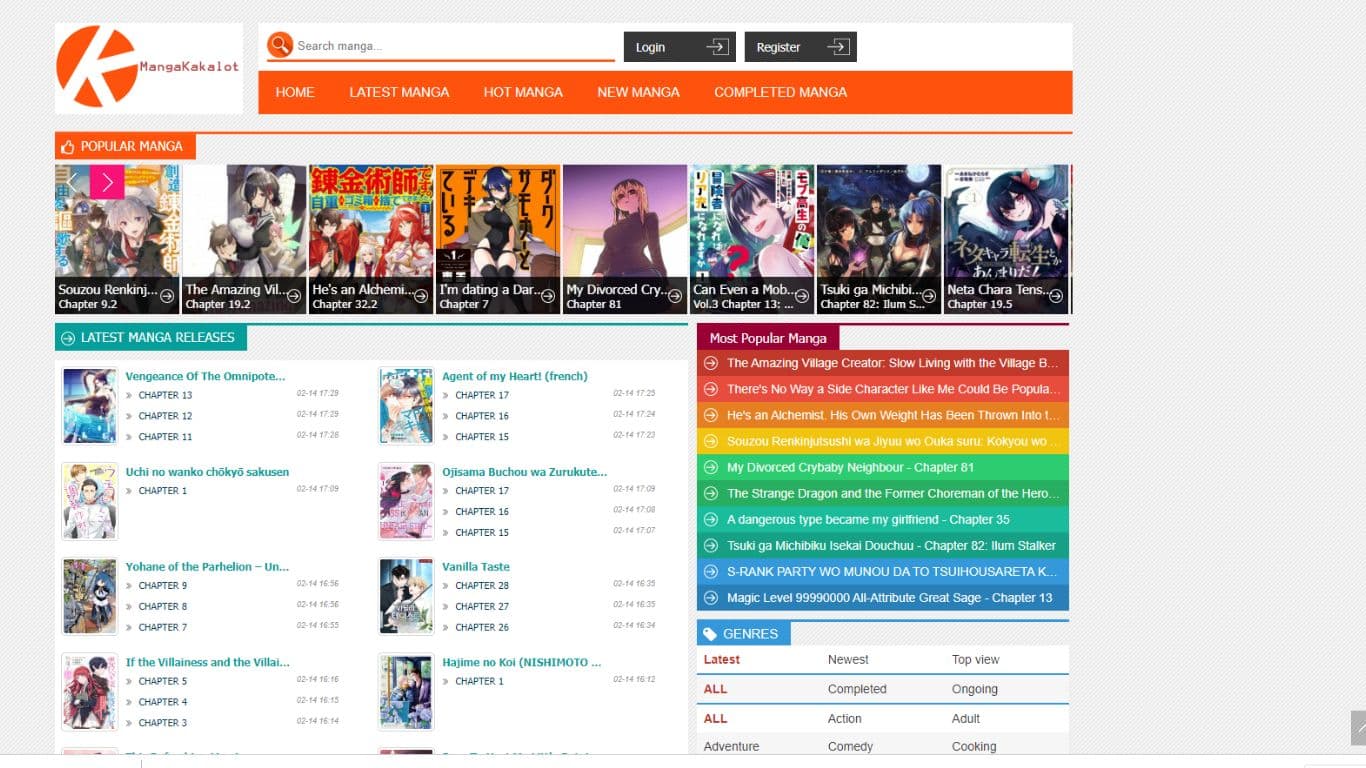 5 Websites Like Z Library For Manga Readers - Mangakakalot