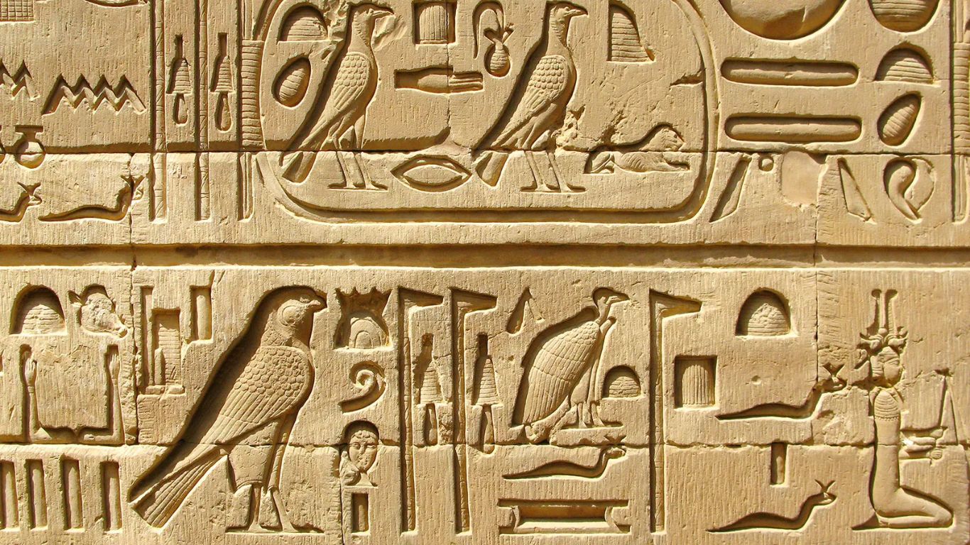 Uncovering the Mysteries of Pharaohs - Egyptian hieroglyphics
