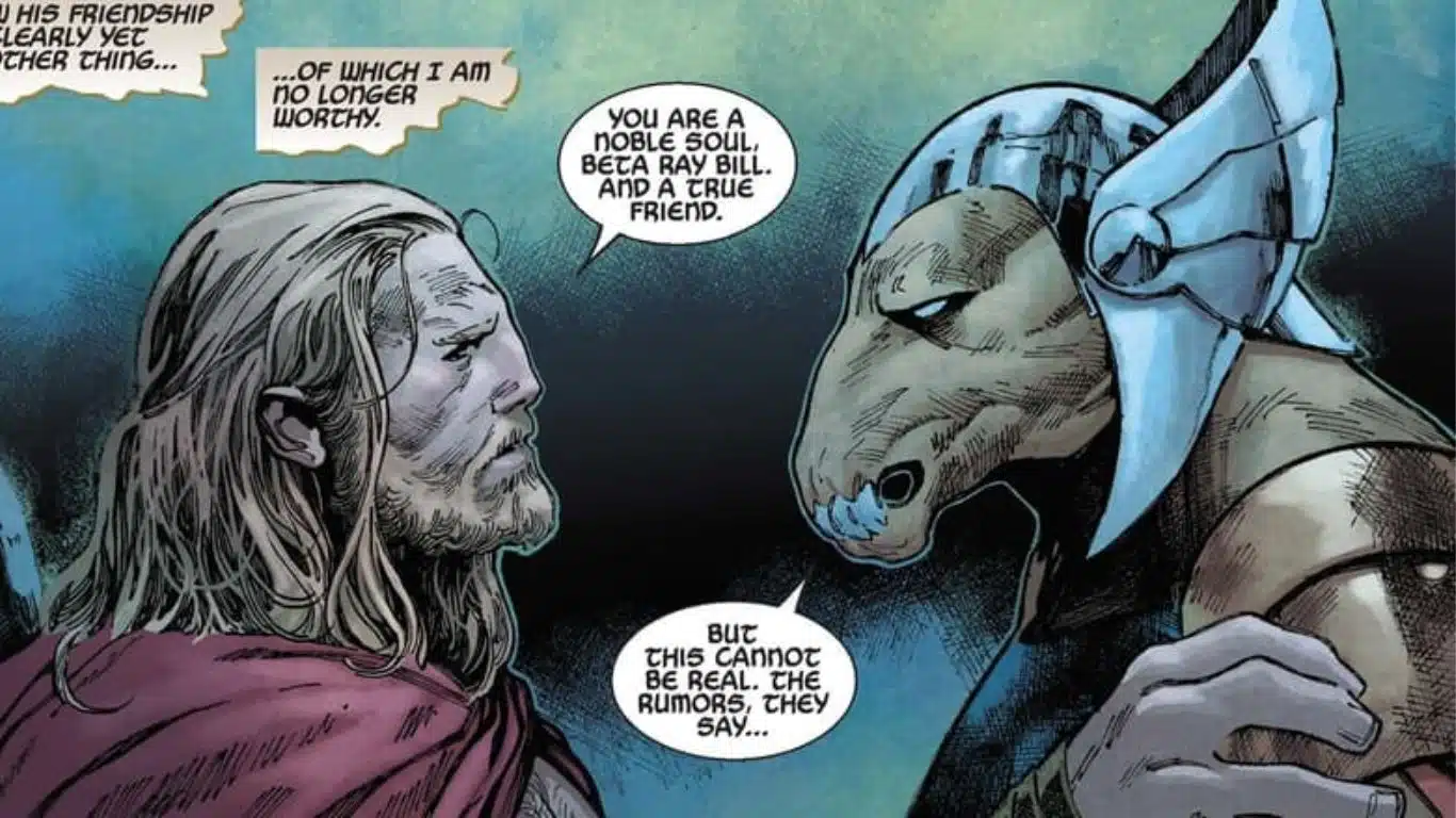10 Most Unconventional Marvel Comics Friendships - Thor and Beta Ray Bill