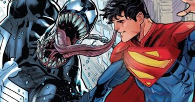 Can Superman Overcome the Venom's Hold on Him?