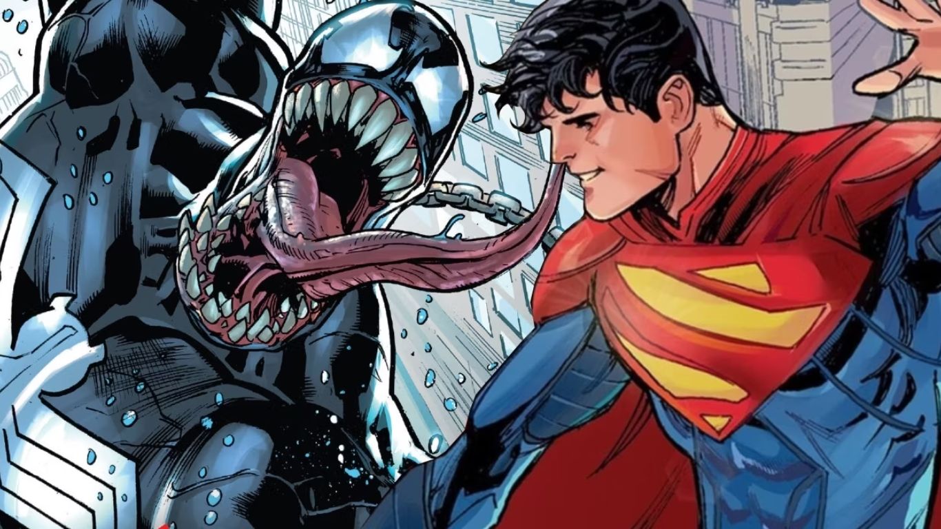 Can Superman Overcome the Venom's Hold on Him?
