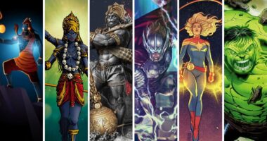 The gods of Hindu mythology and their Marvel Comics counterparts