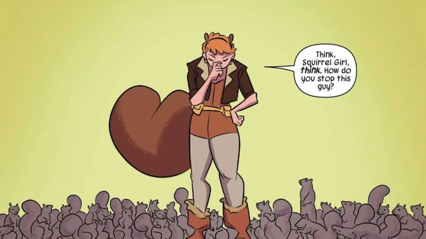 10 Most Comic Characters from Marvel Comics - Squirrel Girl
