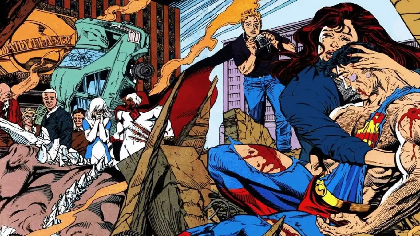 10 Times Superman Came Back From the Dead - The Death of Superman (1992)