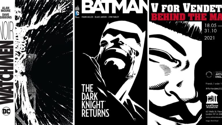 10 plus grandes bandes dessinées DC en noir et blanc