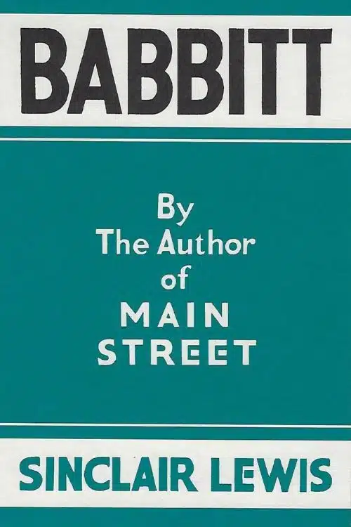 "Babbitt" by Sinclair Lewis