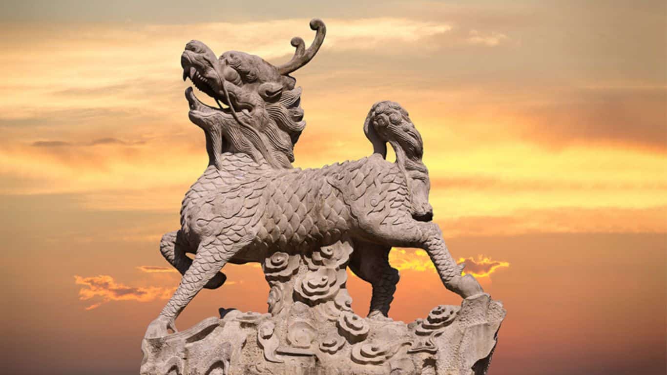 Unicornios más famosos de diferentes mitologías - Qilin - Mitología china
