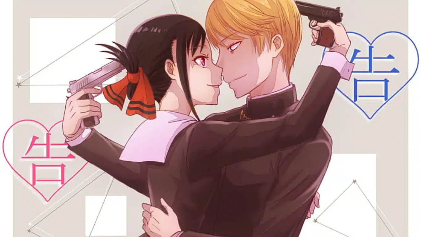 Top 10 Anime Couples That Will Make Your Heart Flutter - Kaguya and Miyuki (Kaguya-sama: Love is War)