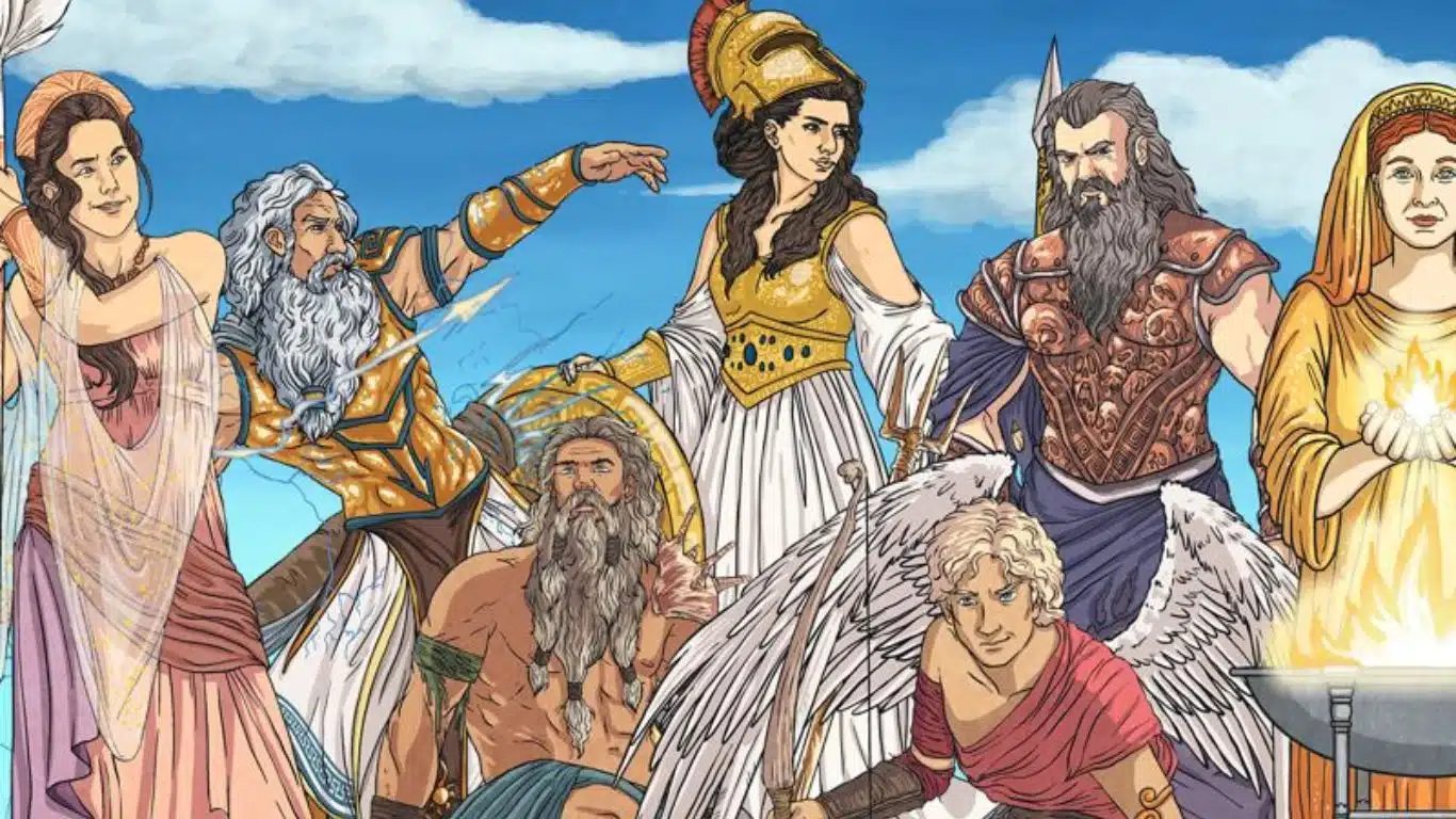 Top 10 Mythologies with the Largest Number of Gods - Greek mythology